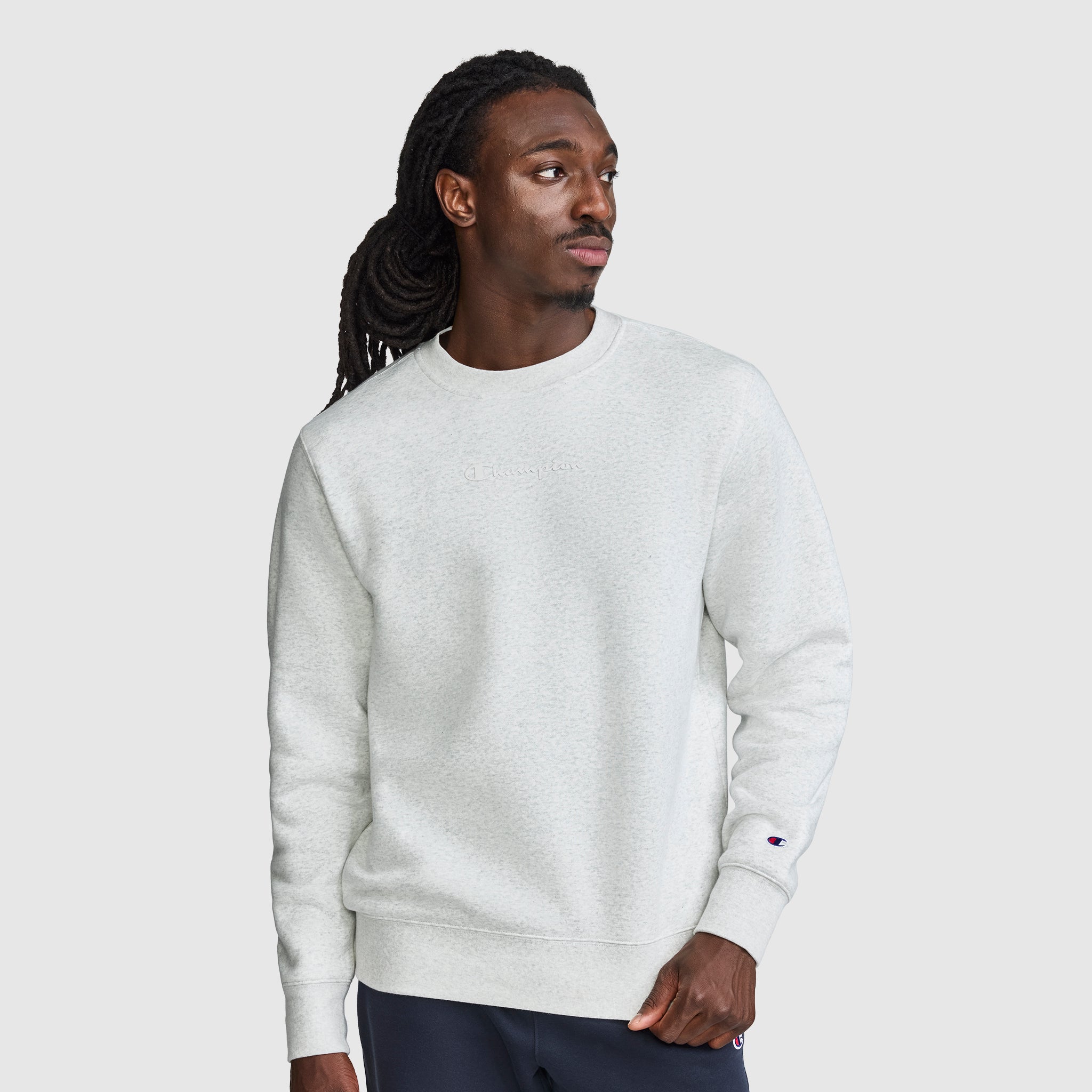 Powerblend Crewneck Sweatshirt, Tonal Script Logo