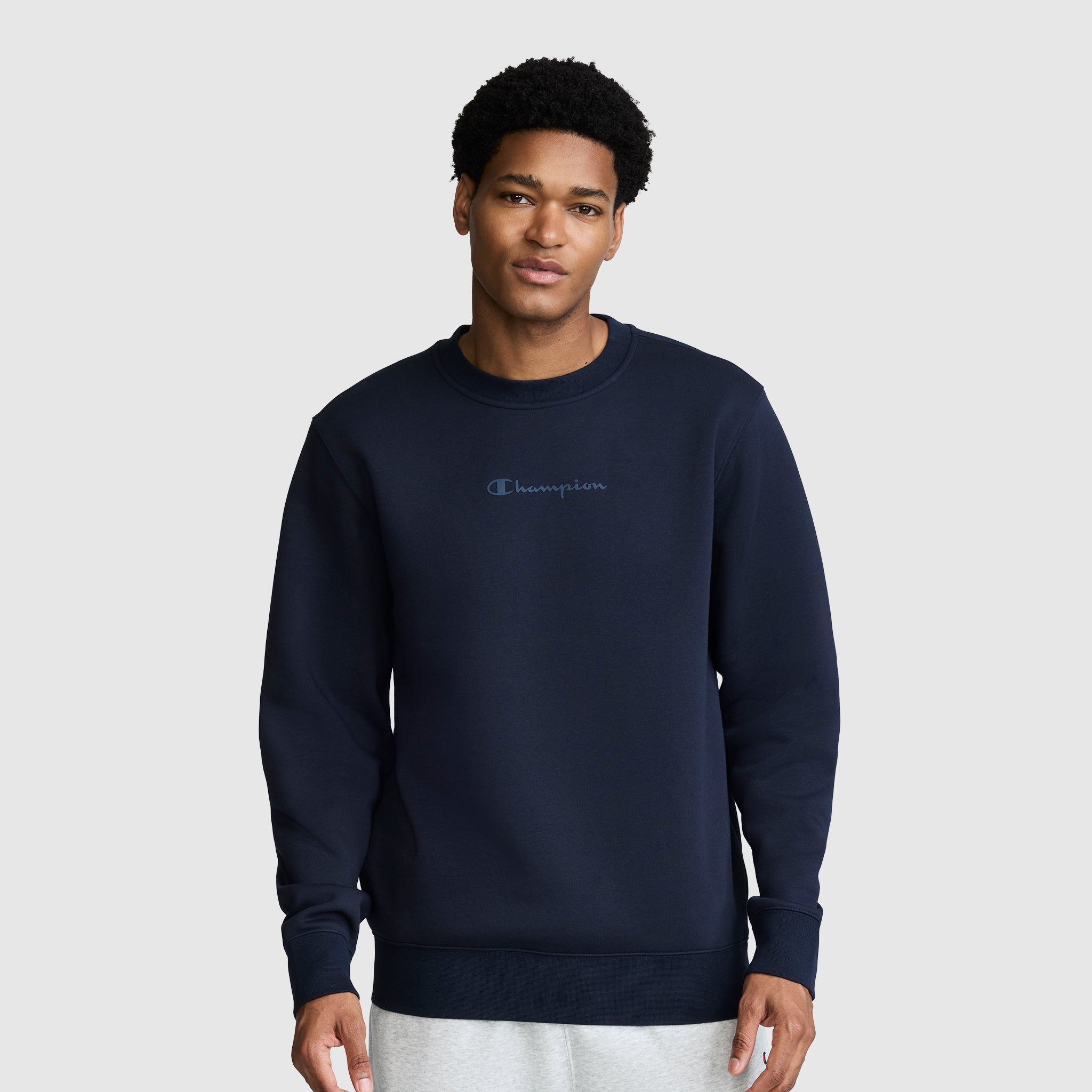 Powerblend Crewneck Sweatshirt, Tonal Script Logo