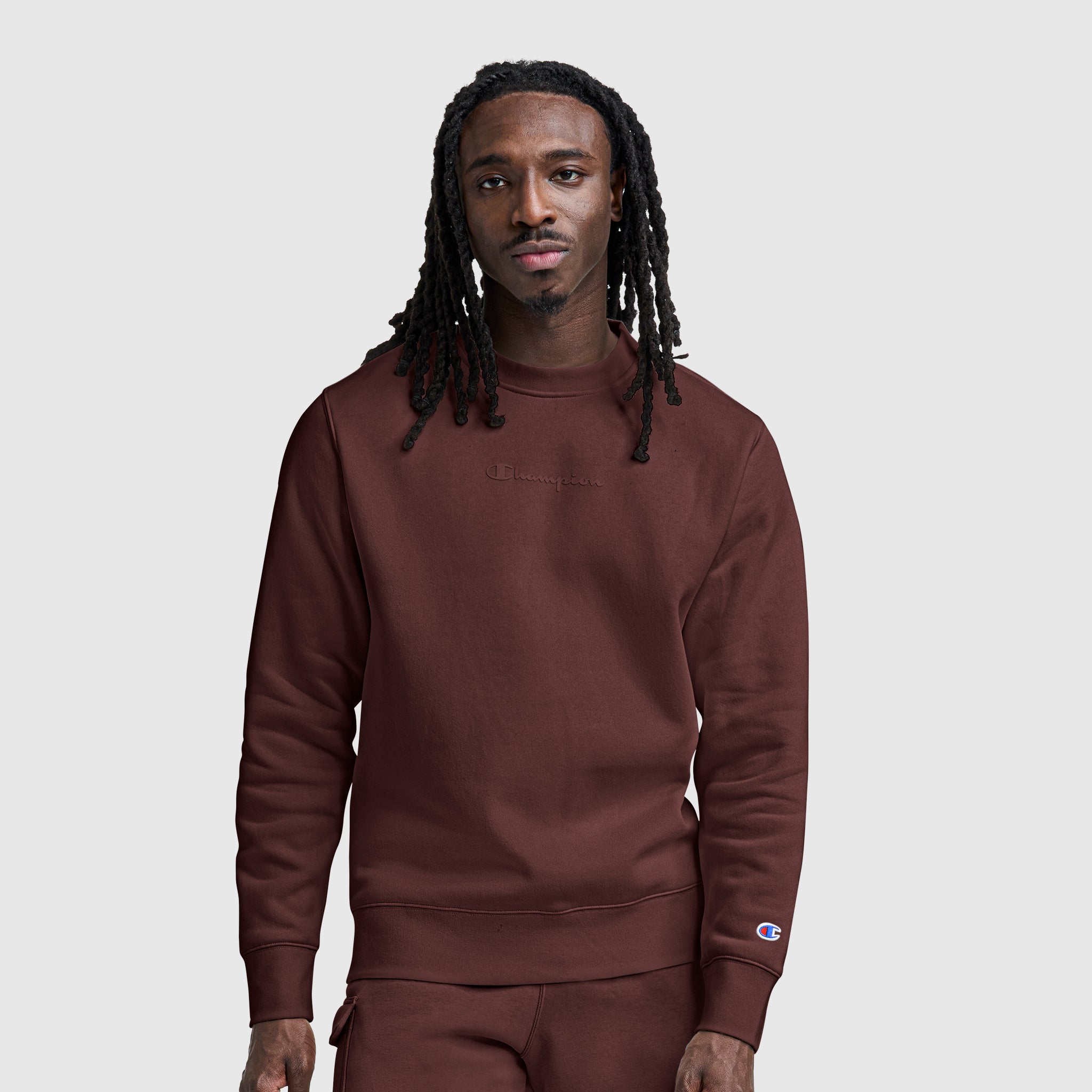 Powerblend Crewneck Sweatshirt, Tonal Script Logo