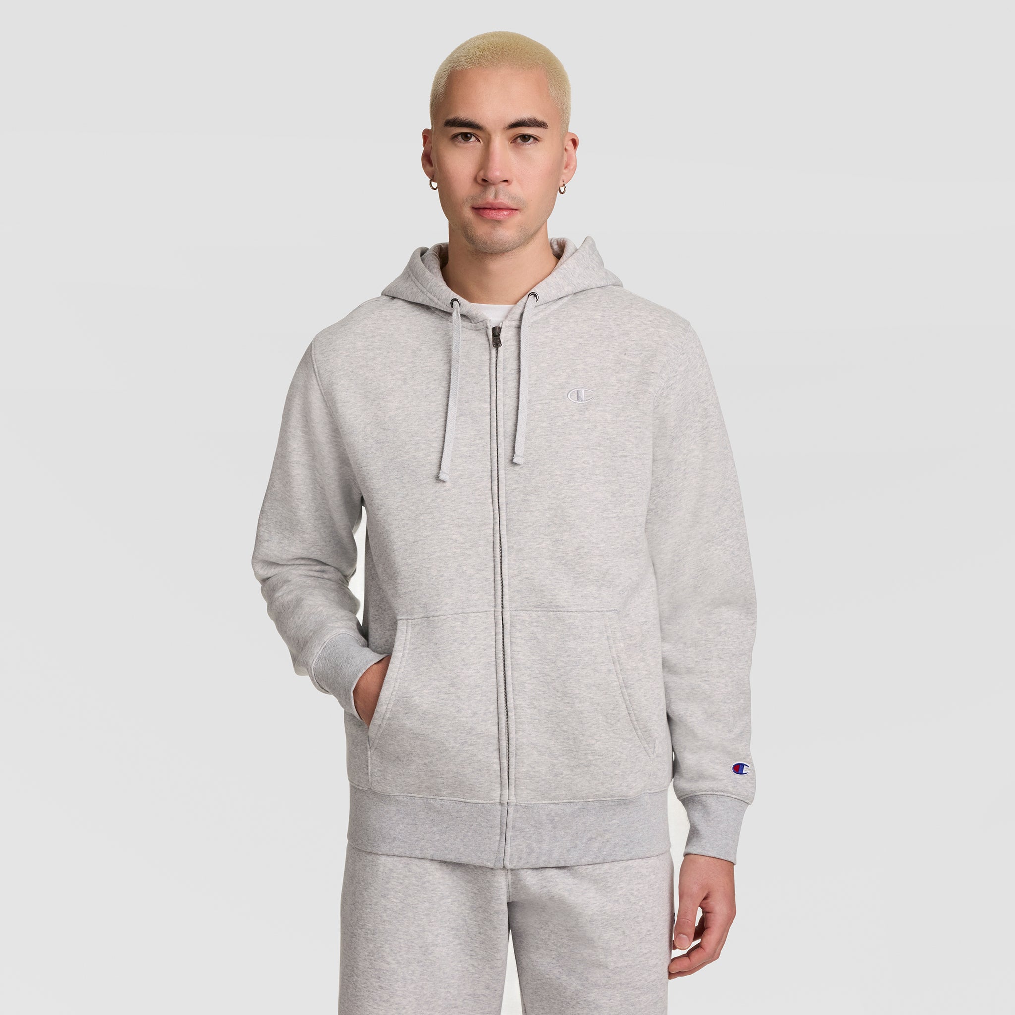 Powerblend Full-Zip Hoodie, C Logo
