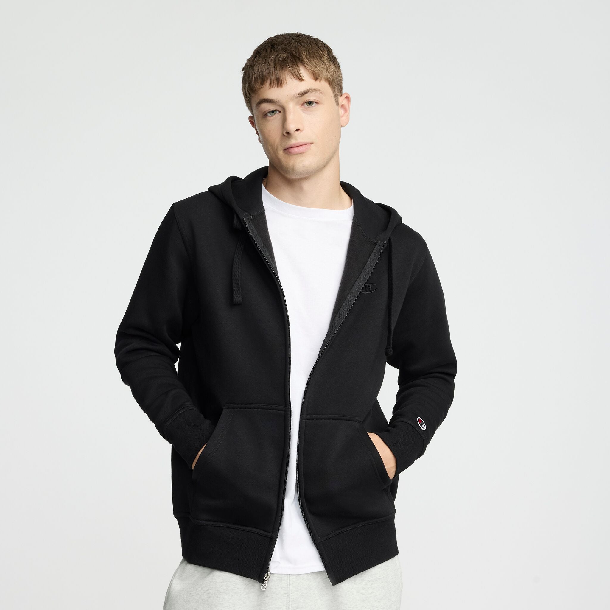 Powerblend Full-Zip Hoodie, C Logo