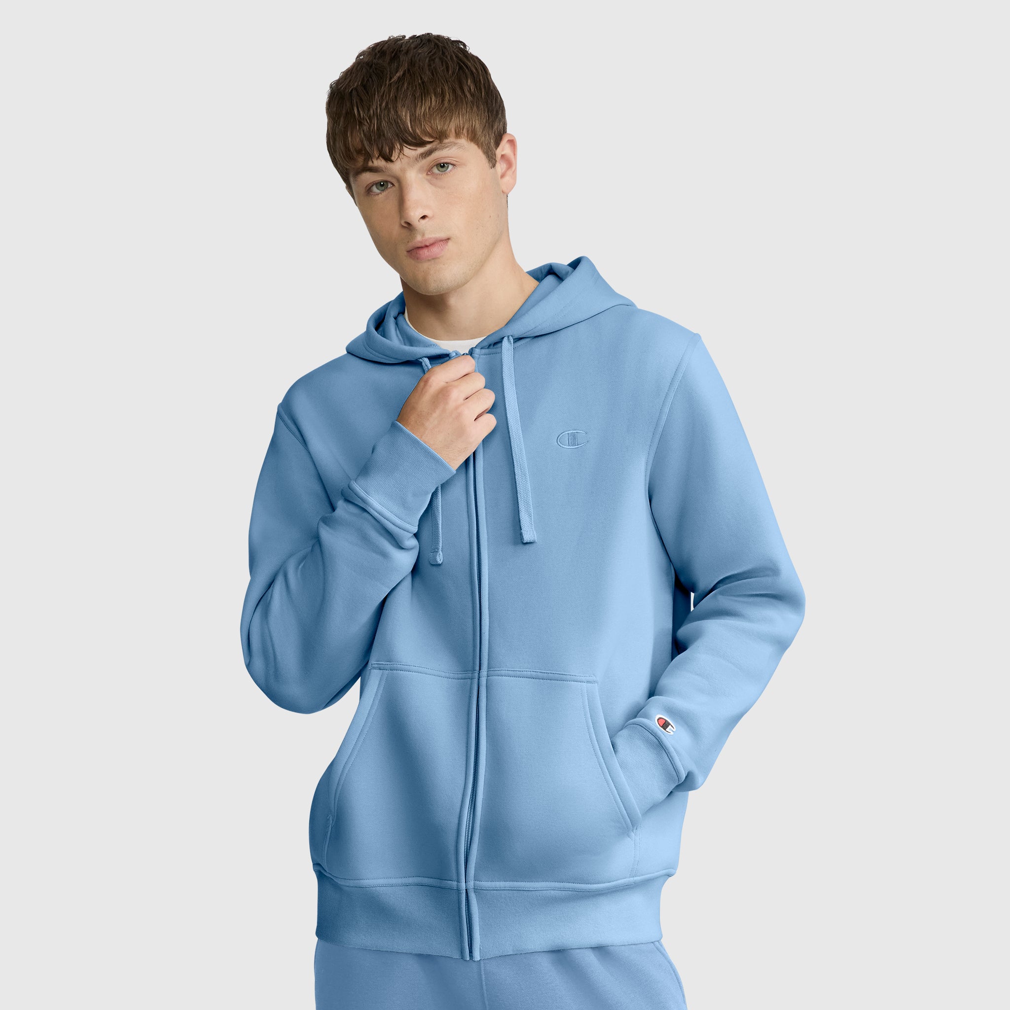 Powerblend Full-Zip Hoodie, C Logo