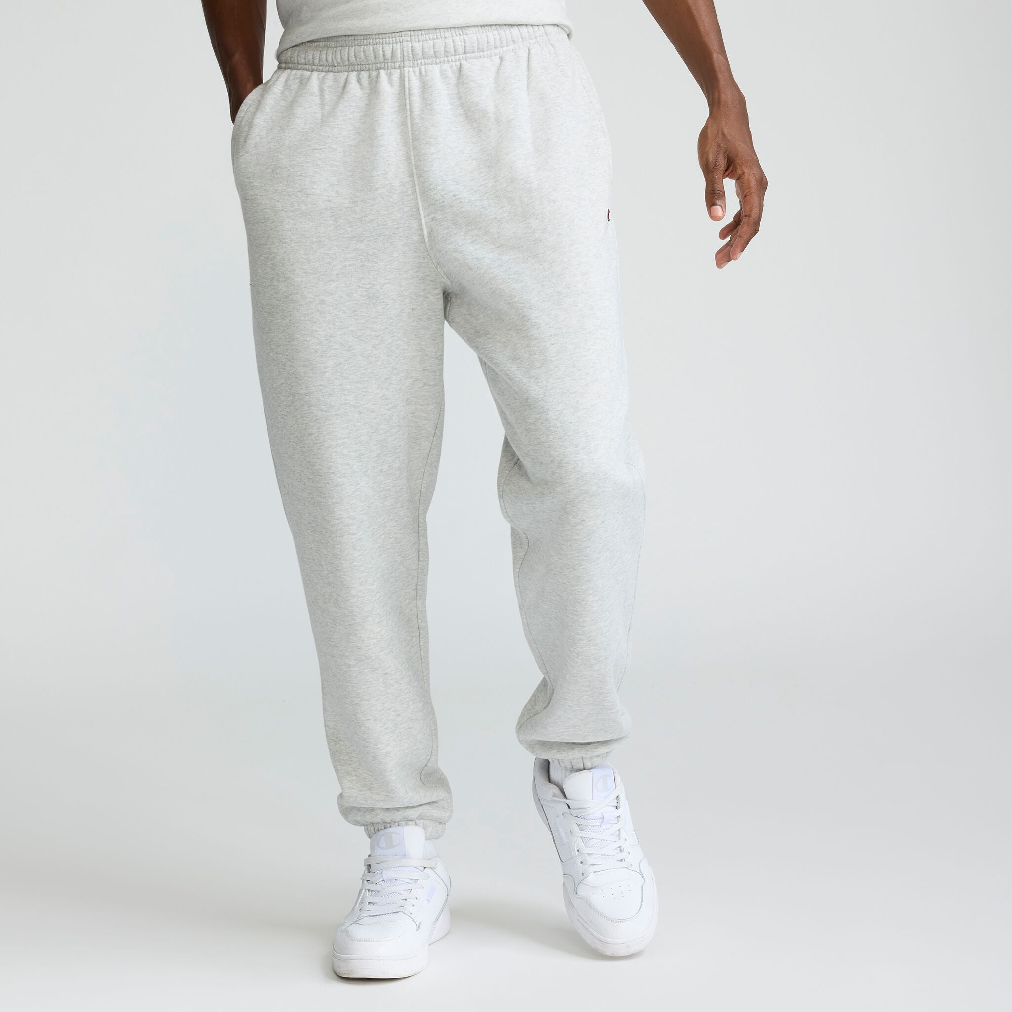 Powerblend Sweatpants, Cinched Bottom, C Logo