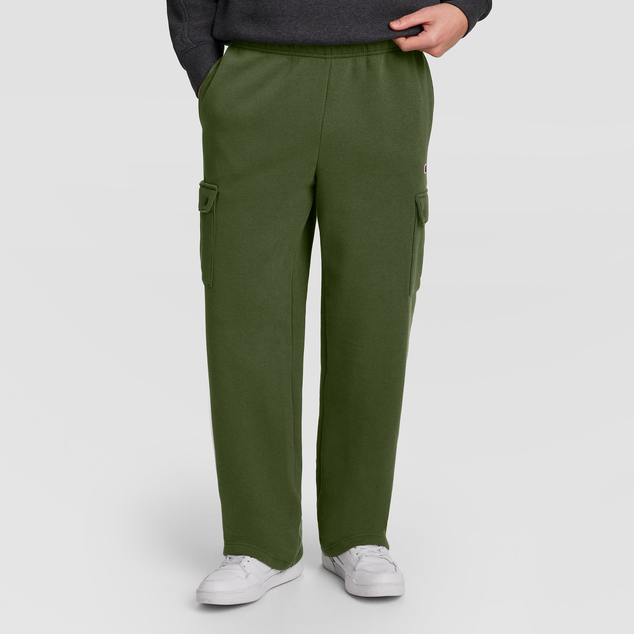 Fleece Cargo Pant, C Logo