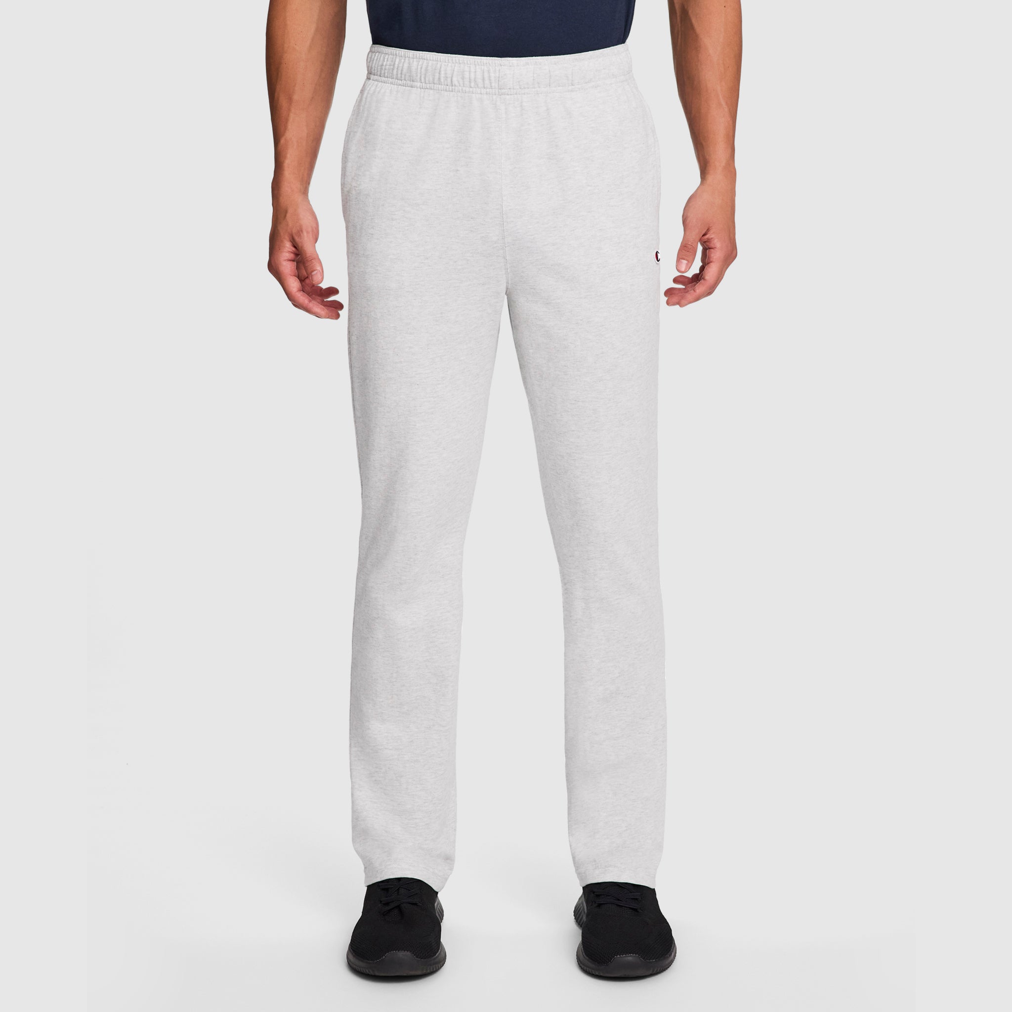 Lightweight Lounge Pants, Open Hem, C Logo