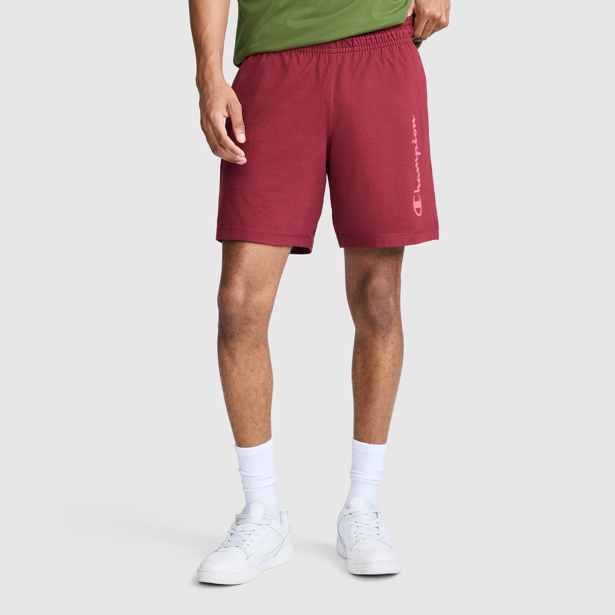 7" Jersey Shorts, Script Logo