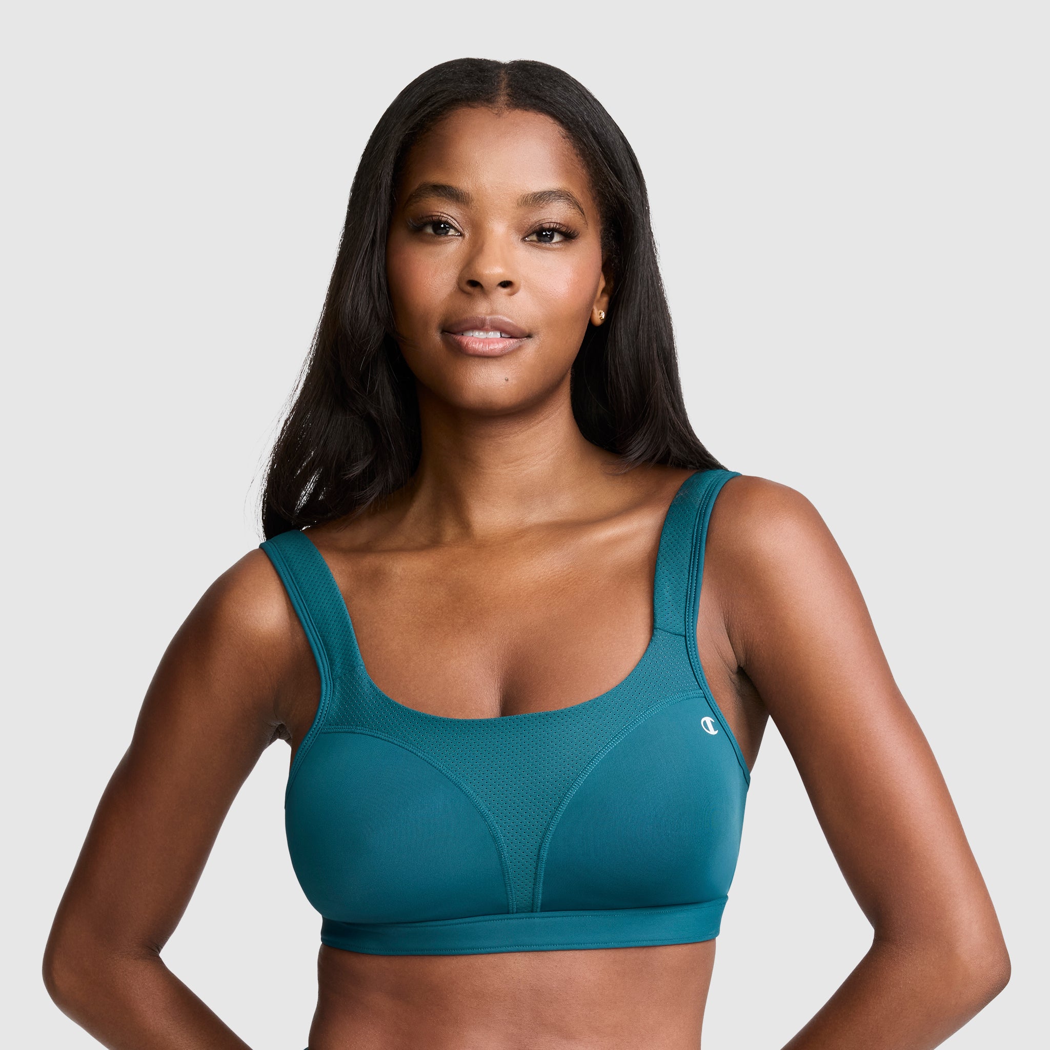 Spot Comfort High-Impact Sports Bra, C Logo