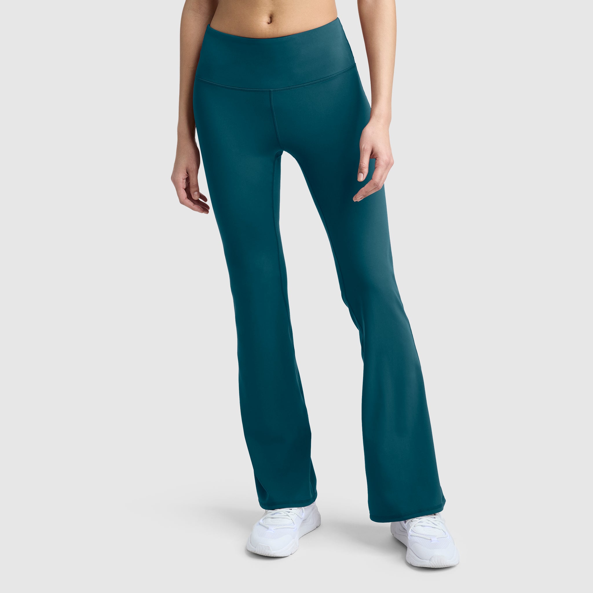 Soft Touch Flare Leggings, Anti Odor, C Logo