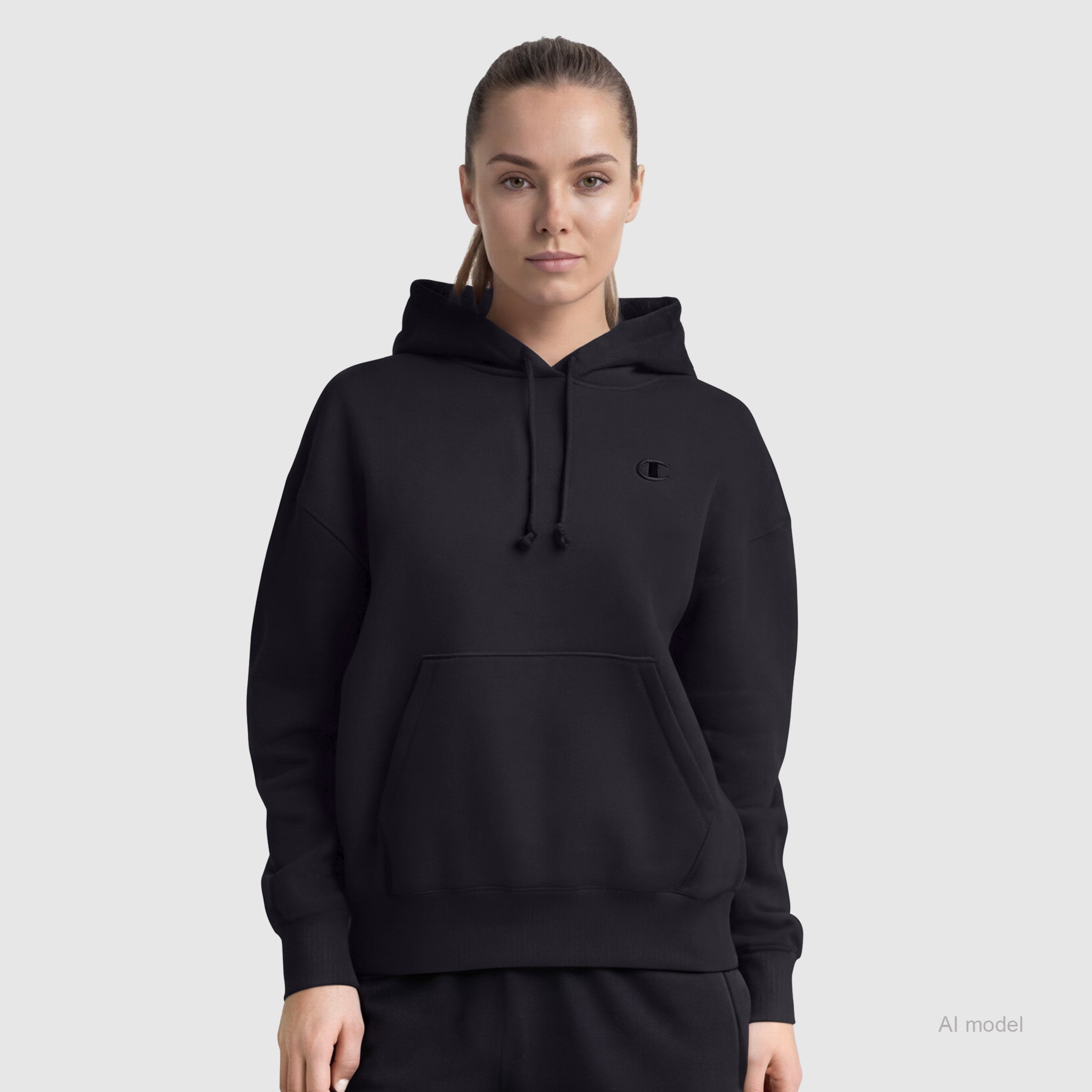 Powerblend Freshman Hoodie, C Logo