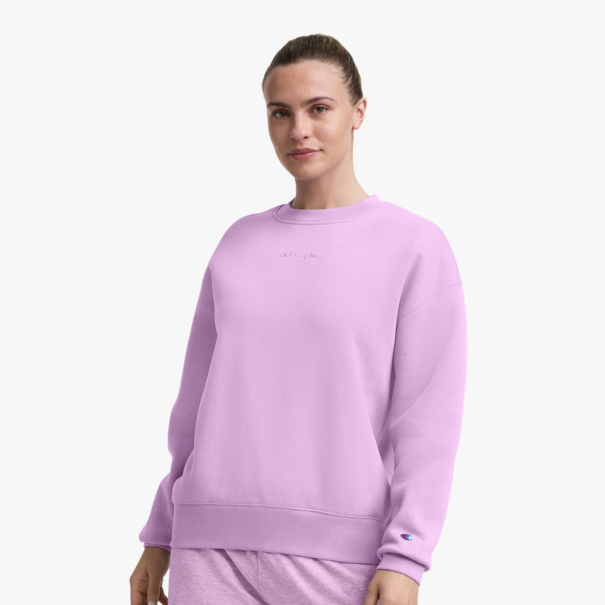 Powerblend Crewneck Sweatshirt, Embroidered Script Logo
