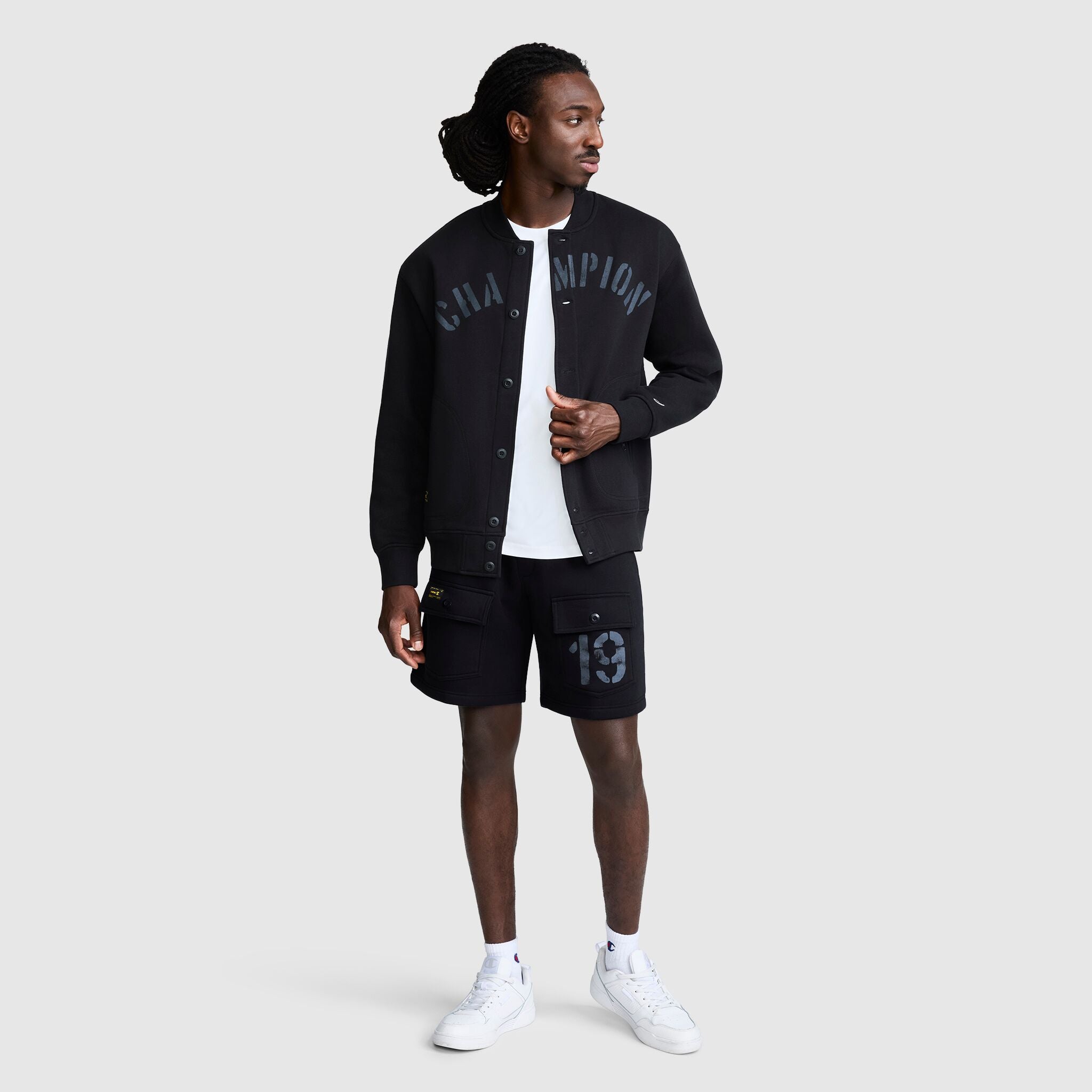 Fleece Baseball Jacket